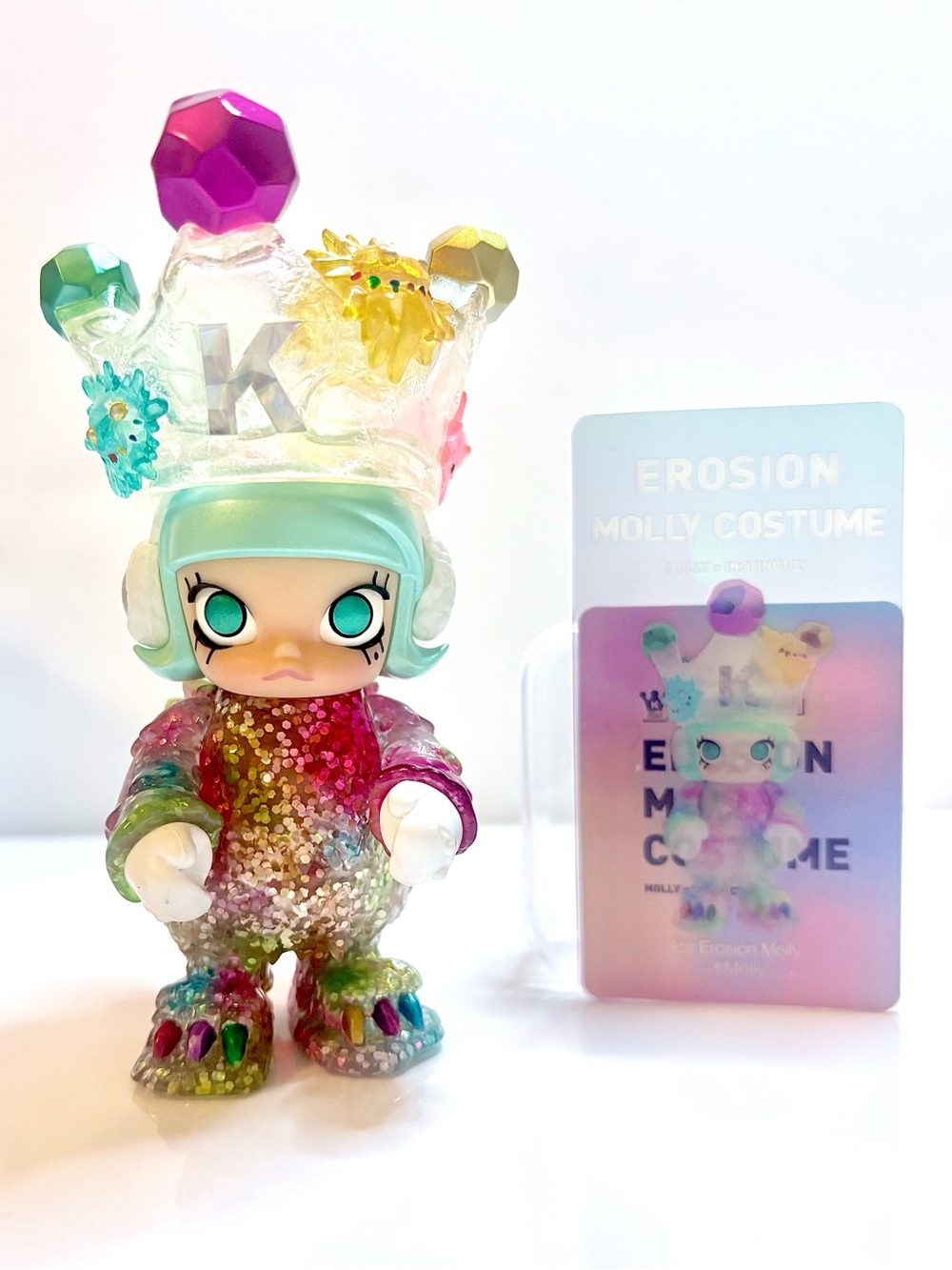 Secret! Kenny Wong x Pop Mart x Instinctoy Erosion Ice Vincent. Special Variant!